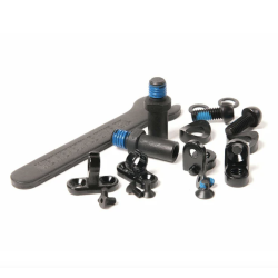 WTP UNIVERSAL removable brake hardware, Black